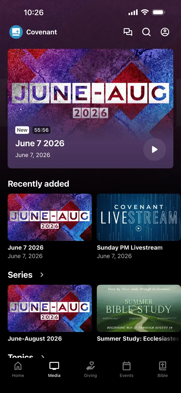 Screenshot #2 pour Covenant Church Anderson
