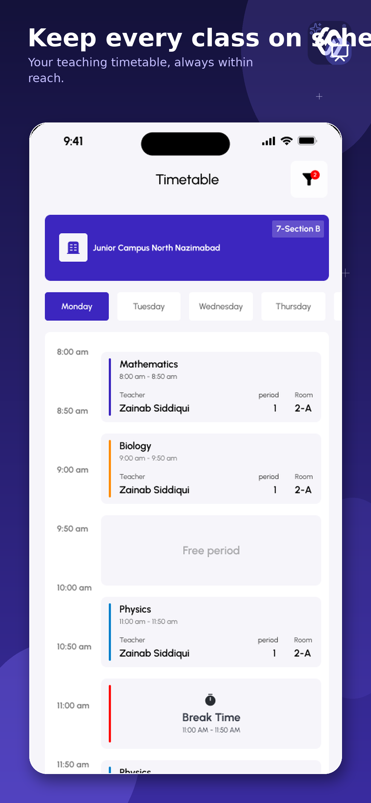 SimpliEd Teacher screenshot 3