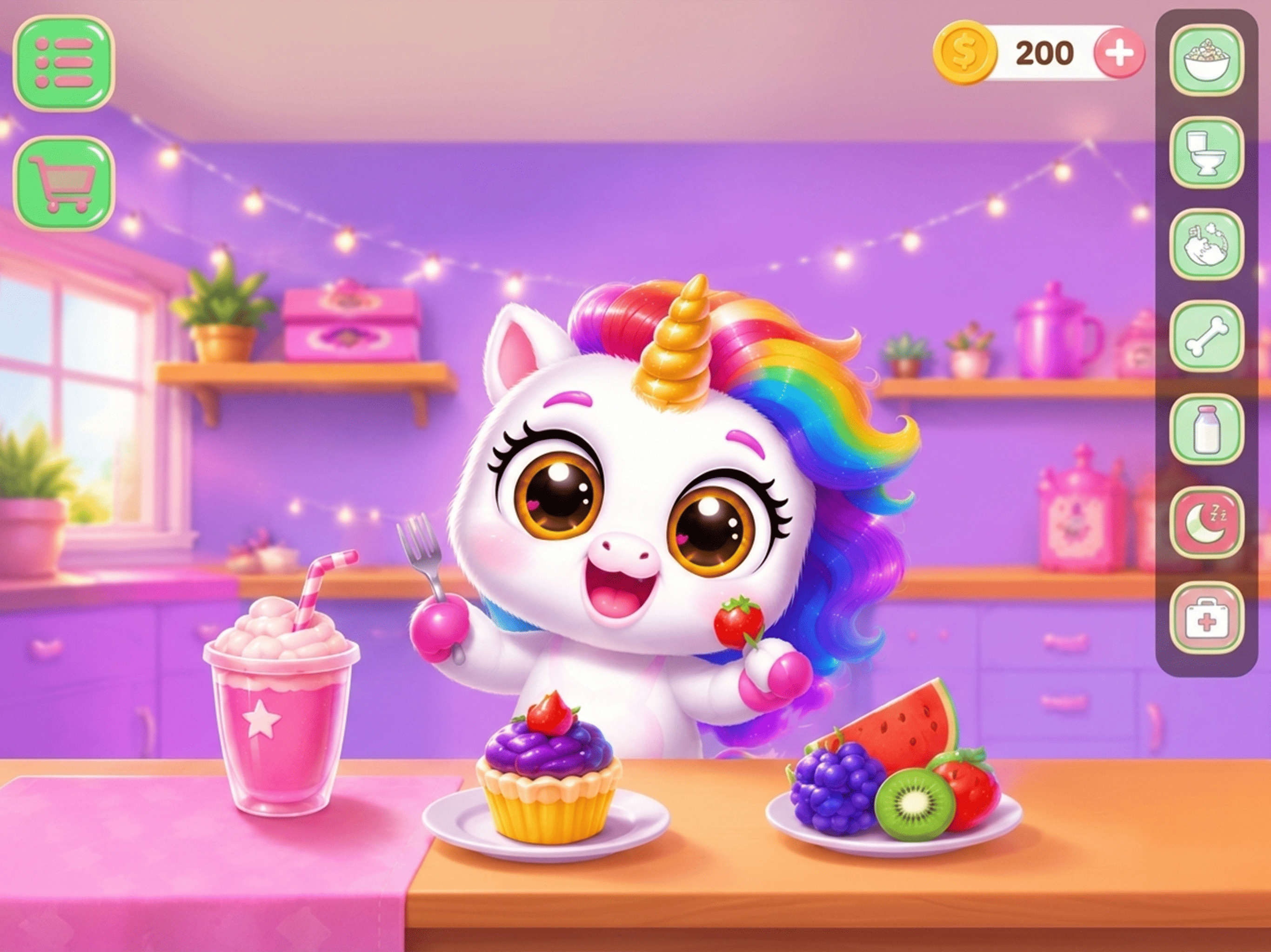 Baby Unicorn - My Rainbow Pet screenshot 9