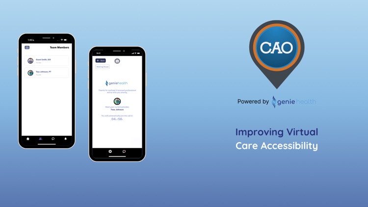CAO powered by Genie Health