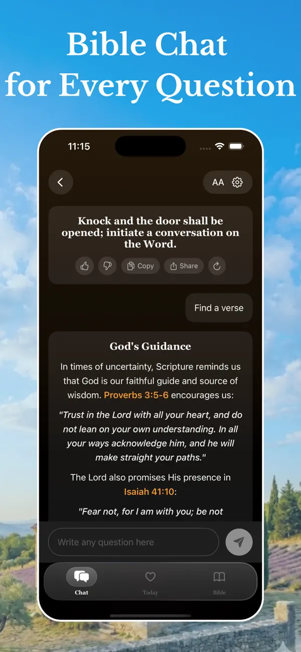 #2. Bible Chat: Prayer & Scripture (iOS) Ved: Manuel Worlitzer