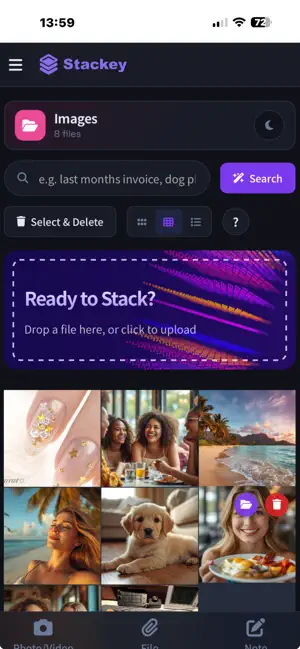 Stackey: Pocket Storage screenshot 2