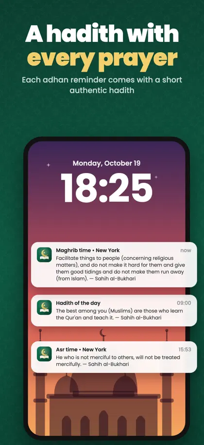 Screenshot 5 di 6 di Nur Quran: Prayer & Qibla