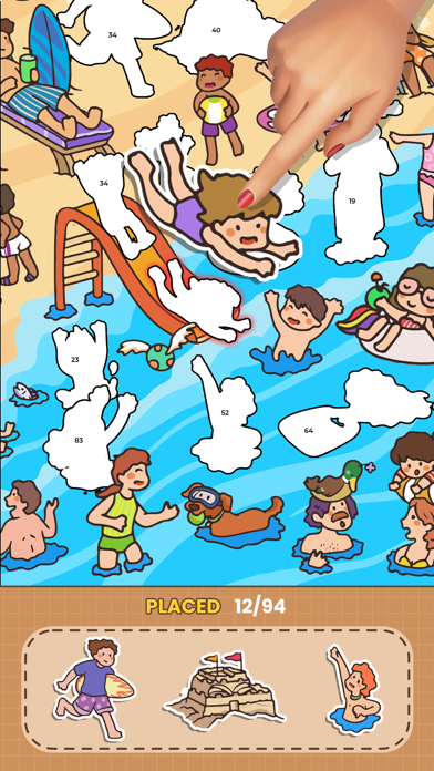 Sticker Book: Coloring Number Screenshot