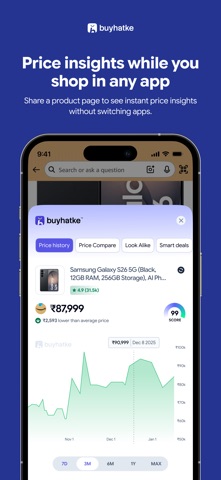 Buyhatke:AI Shopping assistant iPhone screenshot 10