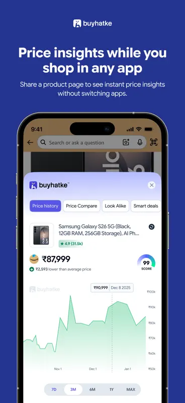 Buyhatke:AI Shopping assistant screenshot 10 of 10