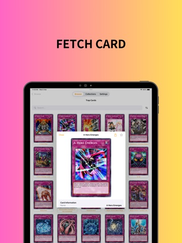 Card AI Scanner For YuGiOh iPad screenshot