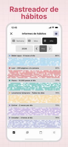 HelloHabit: Agenda de Hábitos iPhone screenshot 2