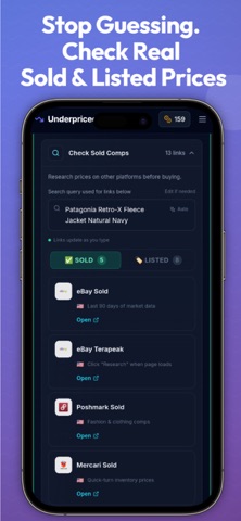 Underpriced: Thrift & Flip AI screenshot