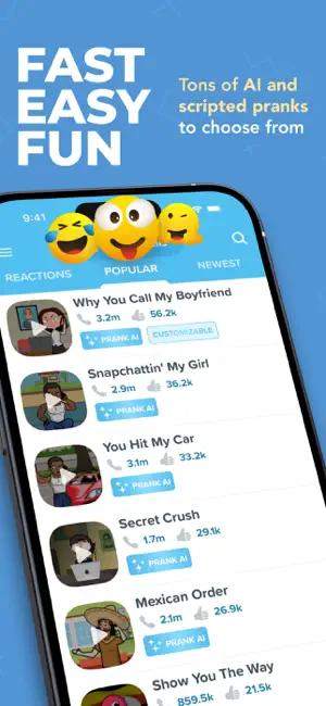 Prank Caller - Phone Dial App screenshot 1