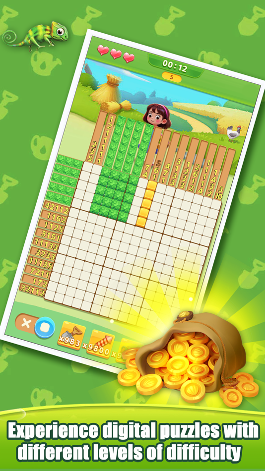 #3. Nonogram Nono Puzzle (iOS) Podle: Happy Mango Network Technology Co., Limited
