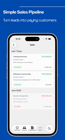 (Simple)CRM - Client Tracker screenshot