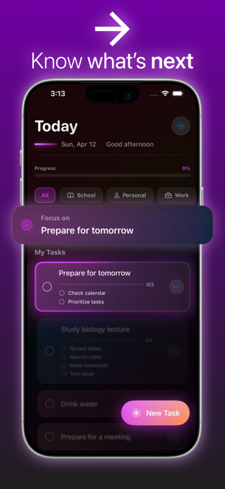 FocusTask: To-Do List Screenshot 3 of 6