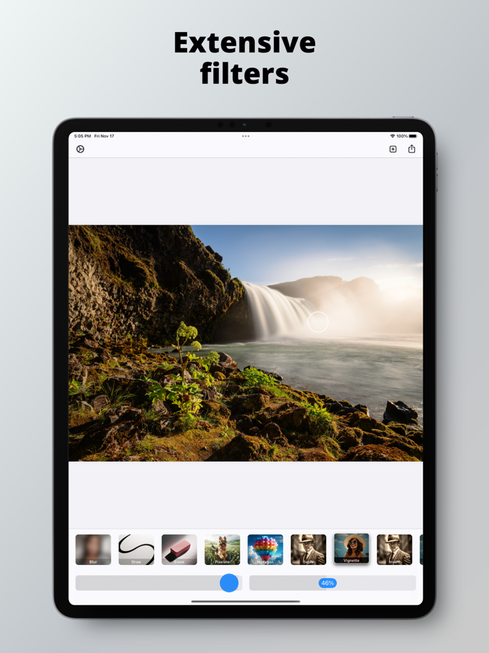 Point Blurr Background Filter