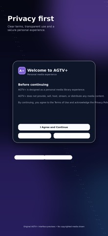 AGTV+ iPhone screenshot