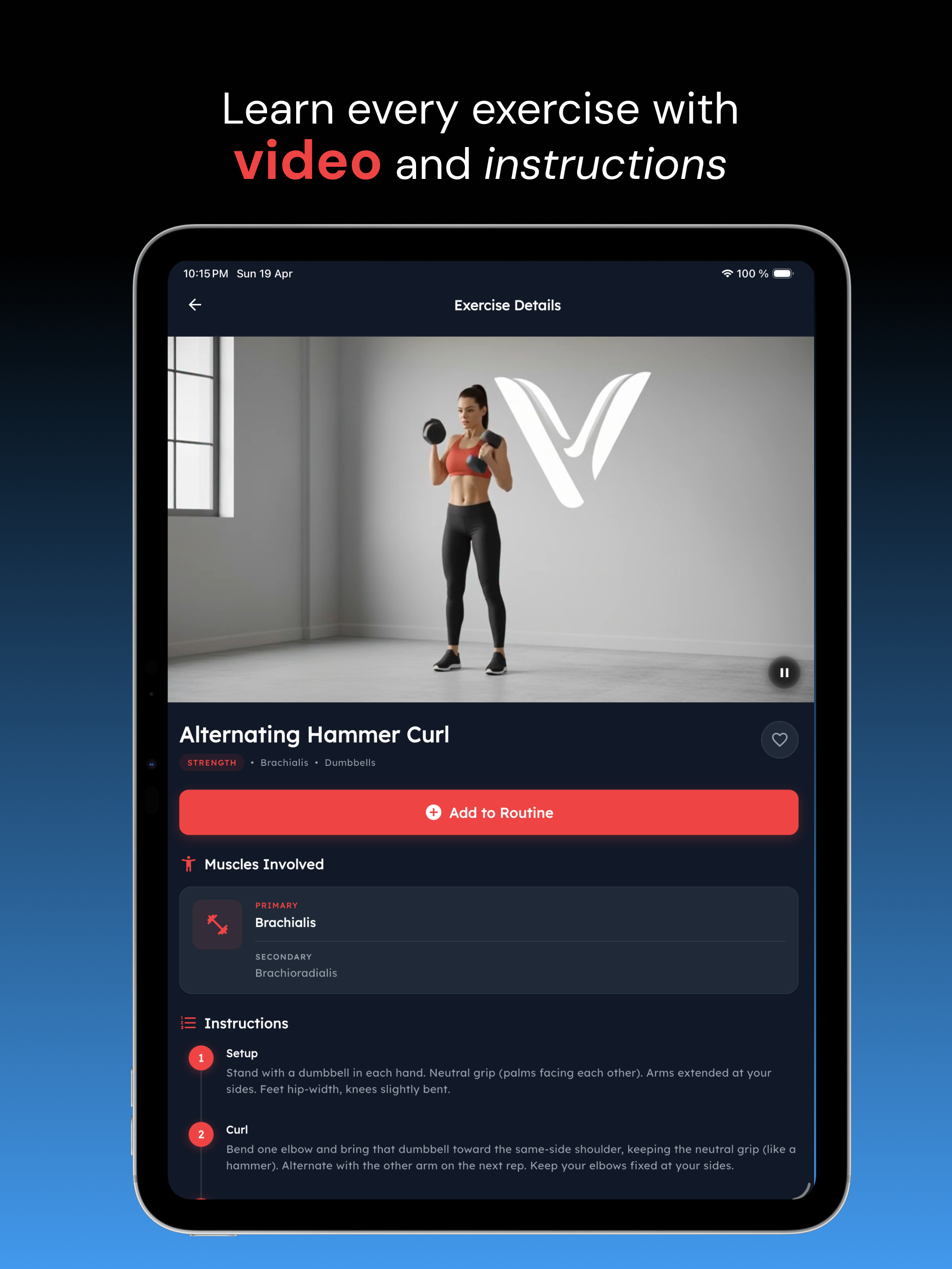 Vyro: Workout Log & Planner