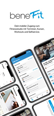 beneFit Fitness iPhone screenshot