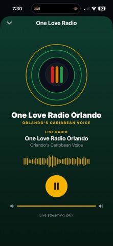 LinkUp Radio Network iPhone screenshot
