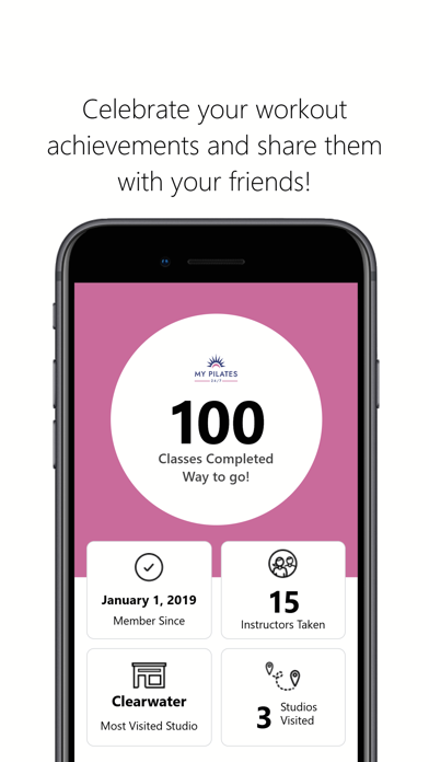 My Pilates 24/7 iPhone screenshot 4 - Health & Fitness app