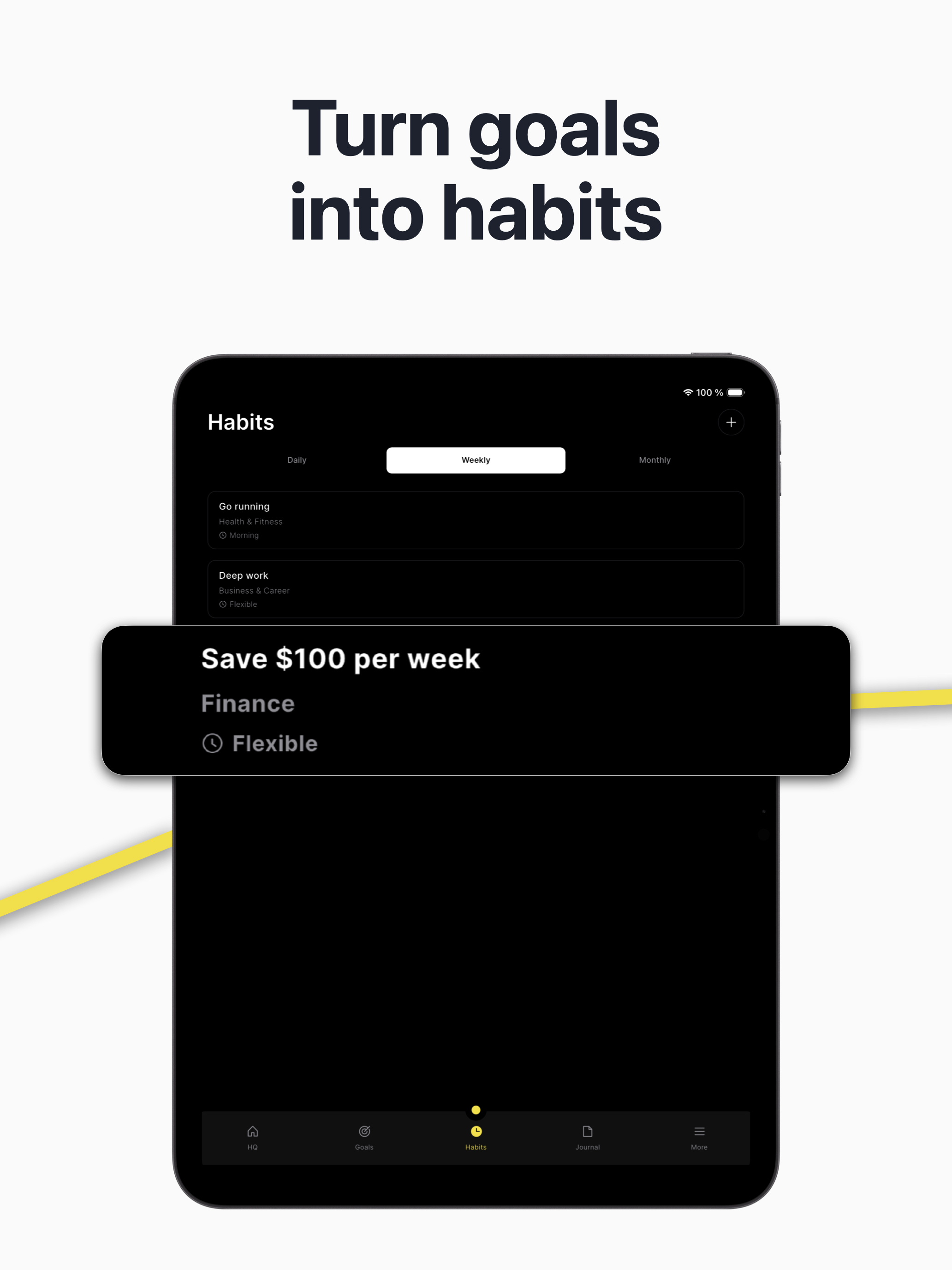 OneCEO: Habit & Goal Tracker