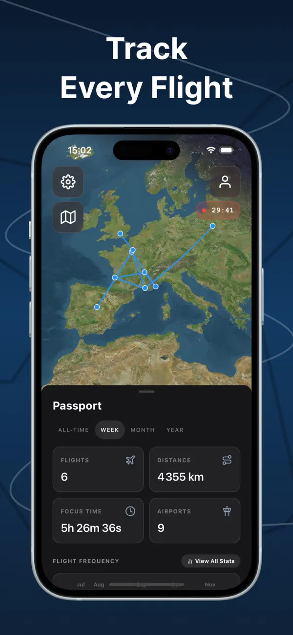 #3. Focus Study Timer - FlightMode (iOS) Ved: Lohan Serre