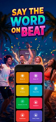 Say Word on Beat Challenge iPhone screenshot