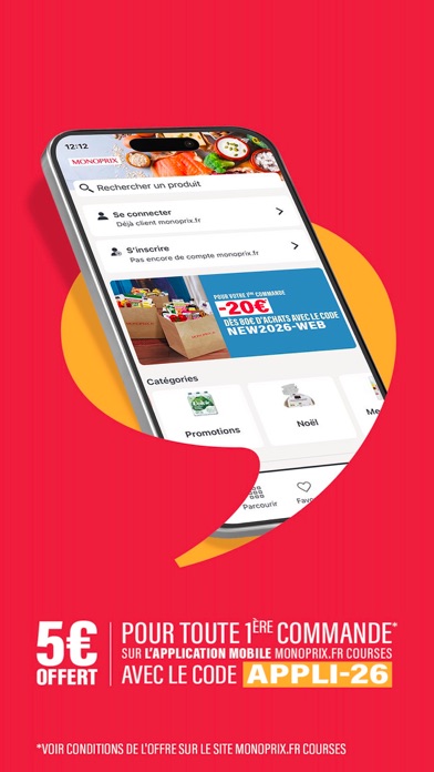 Screenshot #1 pour Monoprix.fr Courses