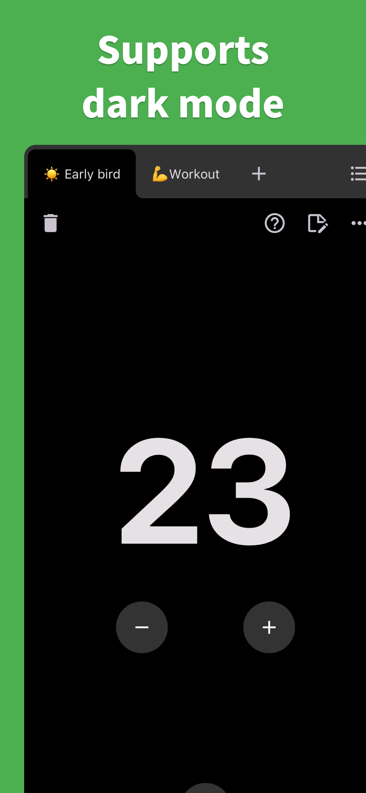Counter - One-Tap Counter