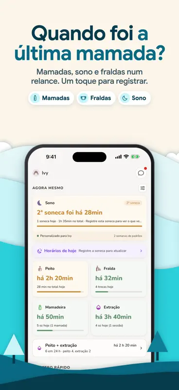 Diário do Bebê & Sono: Robin screenshot 1 of 10