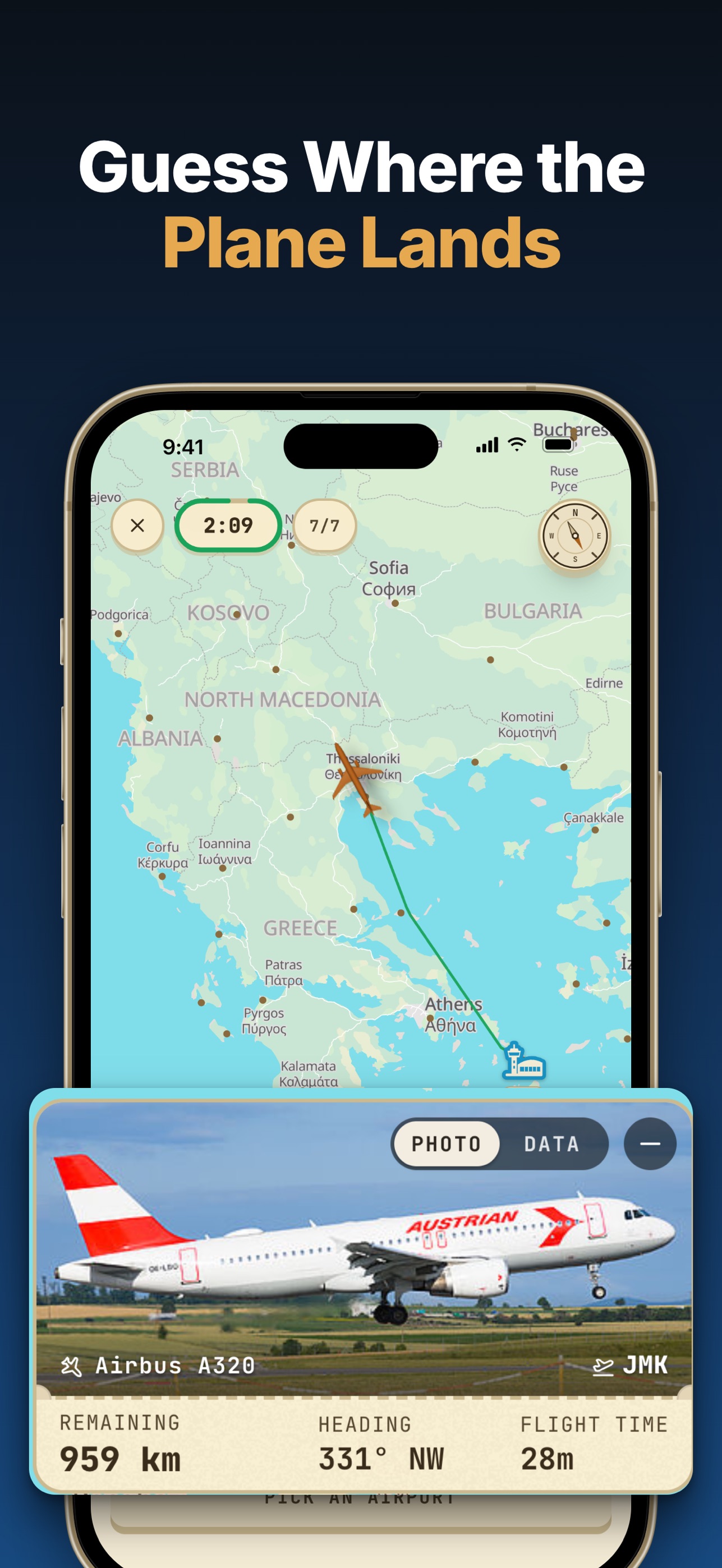 Screenshot 1 of Aviation Guesser : Plane Quiz