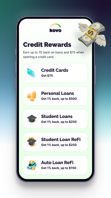 Kovo Credit Builder + Rewards Screenshot