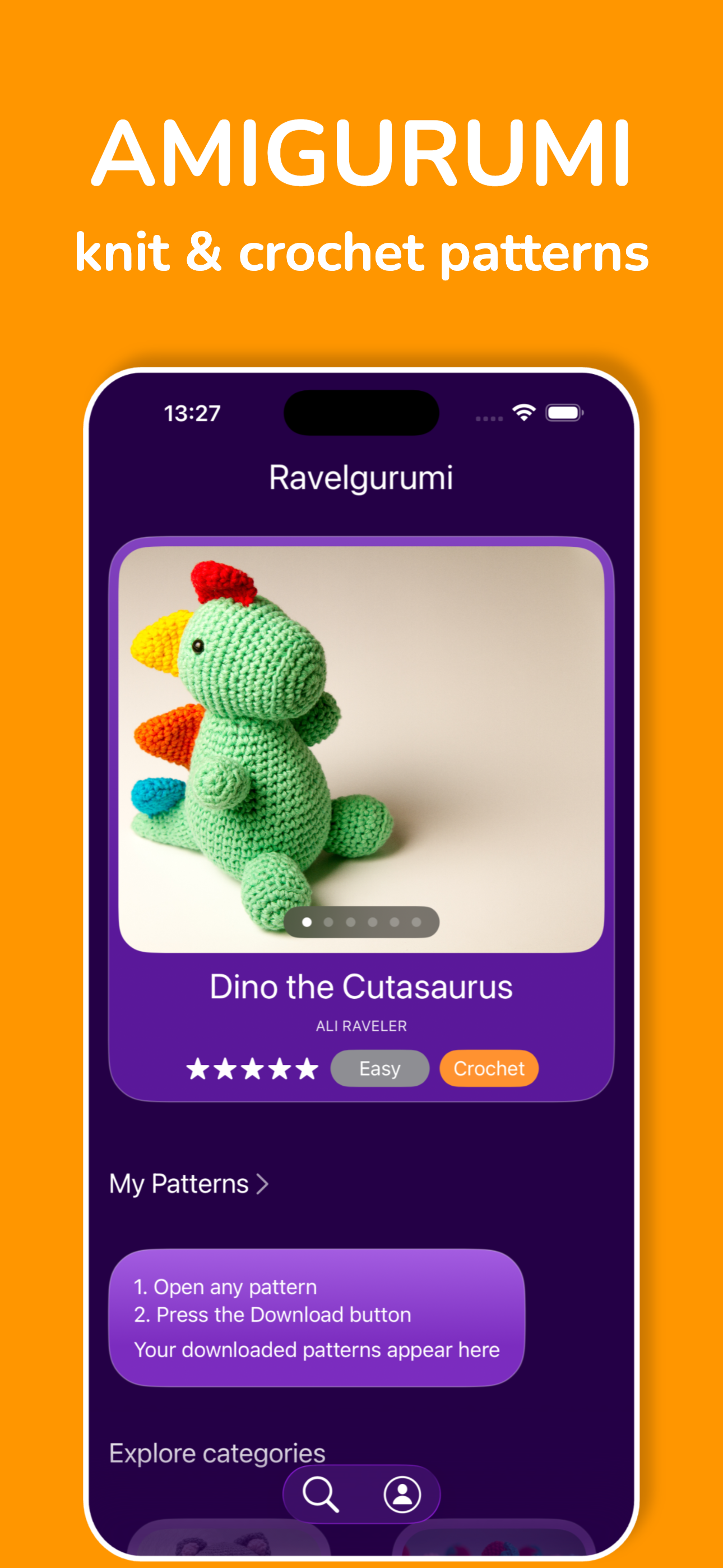 Crochet Patterns: Ravelgurumi