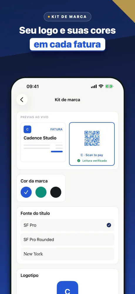 Fatura, Orçamento e Recibo — captura de tela 8
