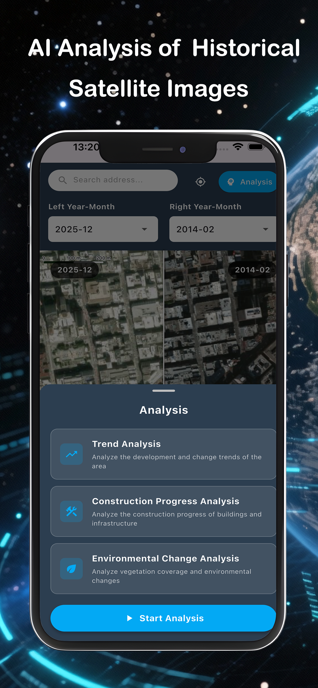 Historical Satellite Maps