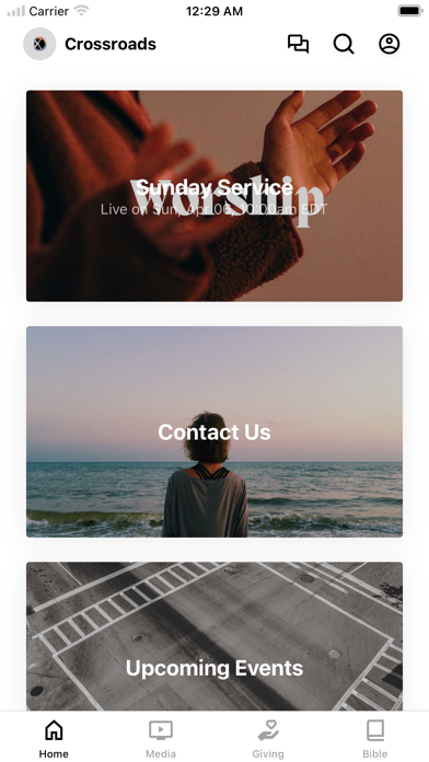 Crossroads Church Fayetteville app screenshot