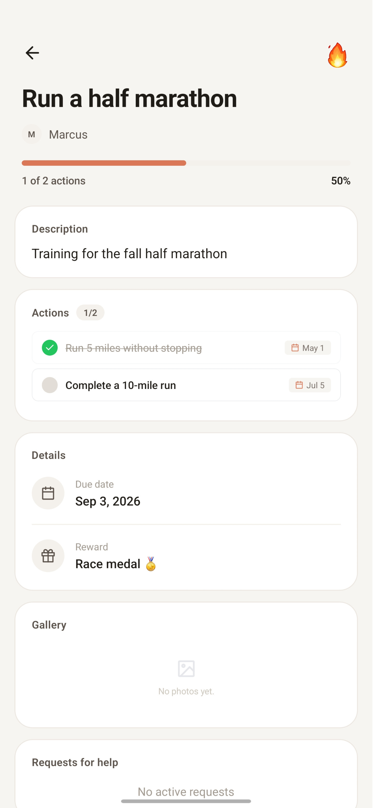 Cogo - Collaborative Goals screenshot 6
