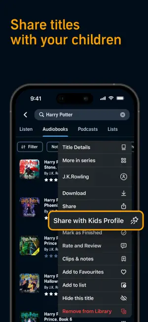 Audible: Audiobooks & Podcasts screenshot 4