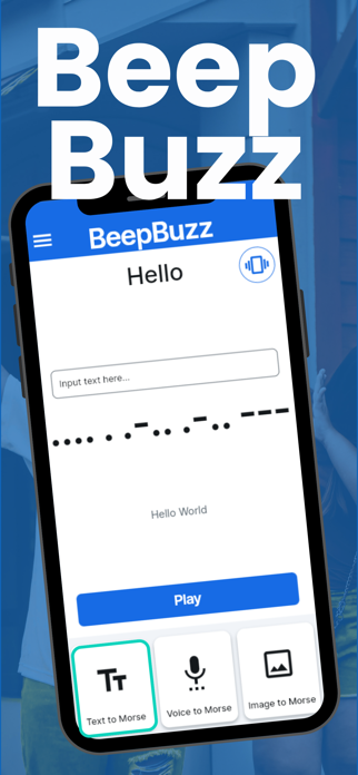 BeepBuzz  Morse Code Vibration Screenshot 1 of 5