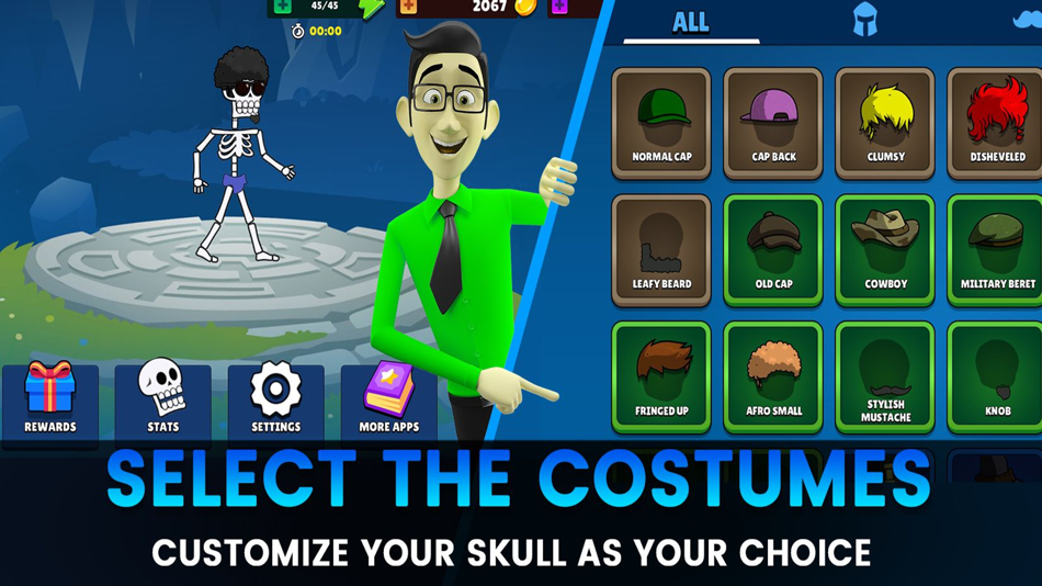 #2. Skull Game - Skeleton Game (iOS) Podle: Jose Viciana