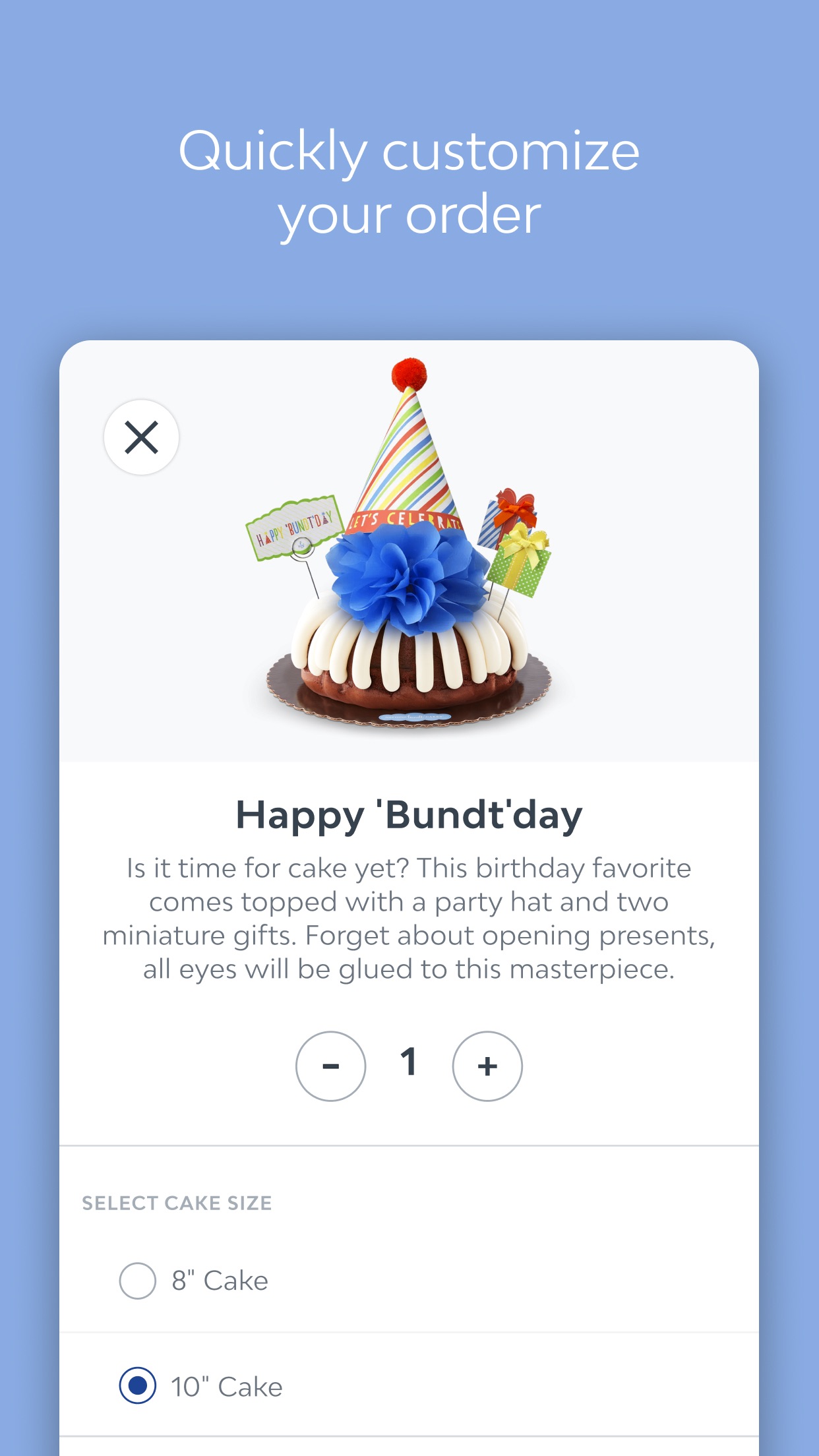 Nothing Bundt Cakes screenshot 2