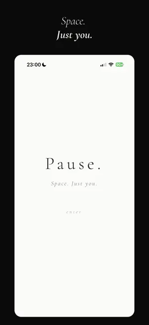 Pause. Just you. screenshot 1