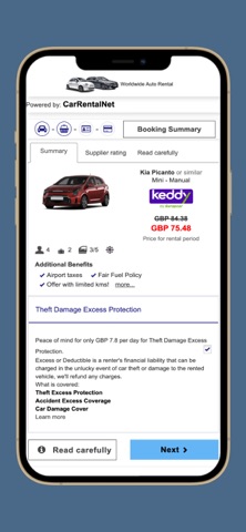 Summit Car Hire screenshot