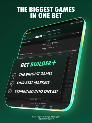 bet365 - Sports Betting iPad screenshot 2