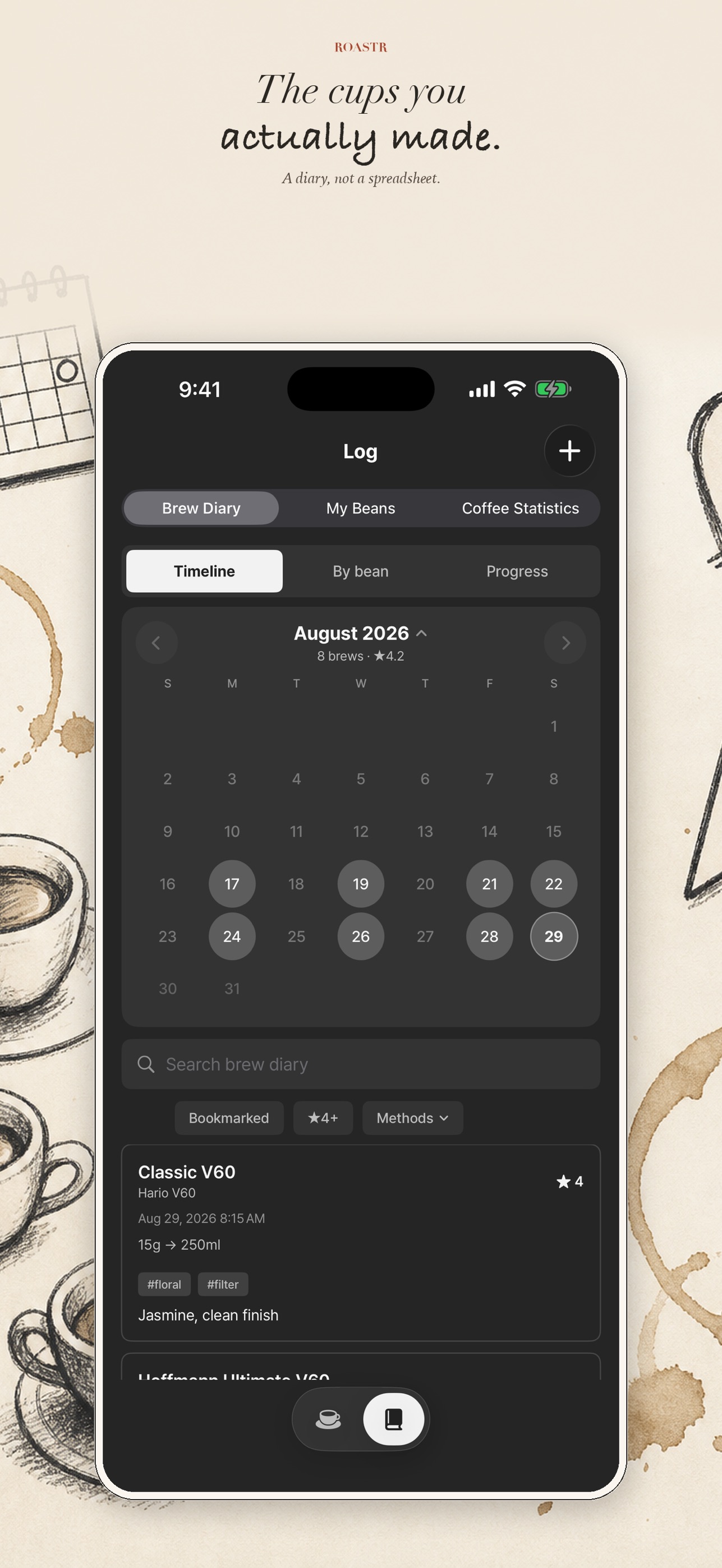 Screenshot 5 of Roastr - Brew Timer & Recipes