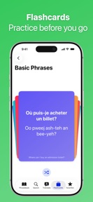 SpeakEasy French Phrasebook screenshot