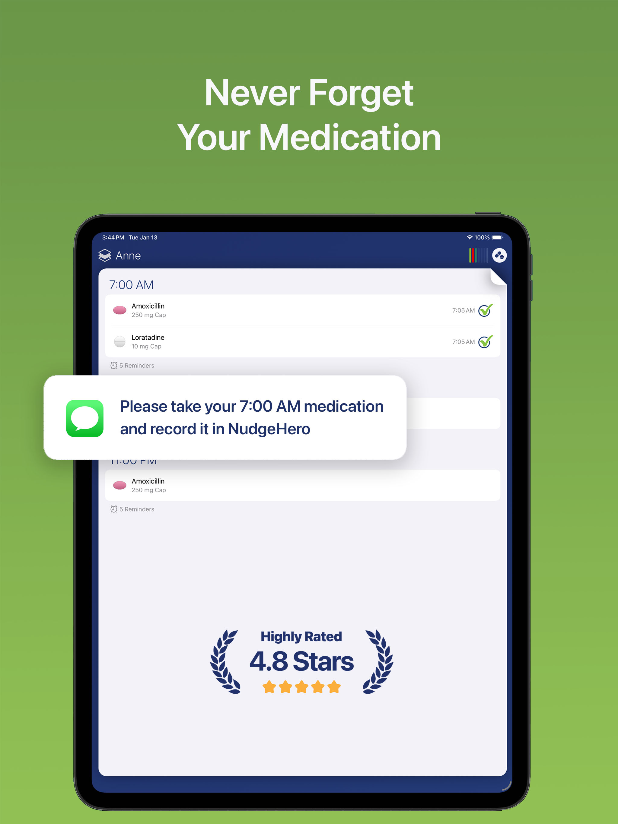NudgeHero - Med Reminder screenshot 11