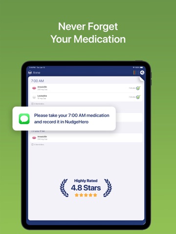 NudgeHero - Med Reminder ipad screenshot 2
