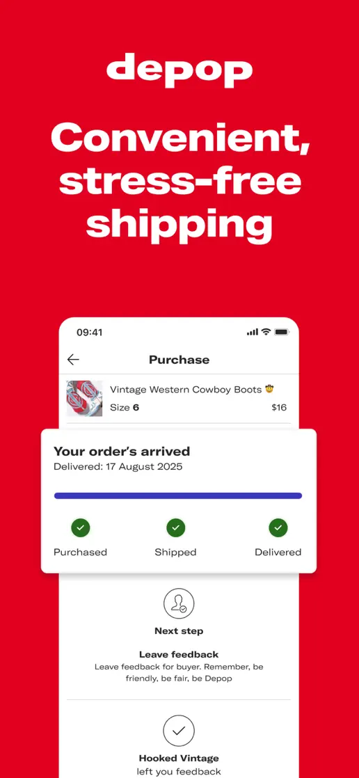 Depop, App Store screenshot 4