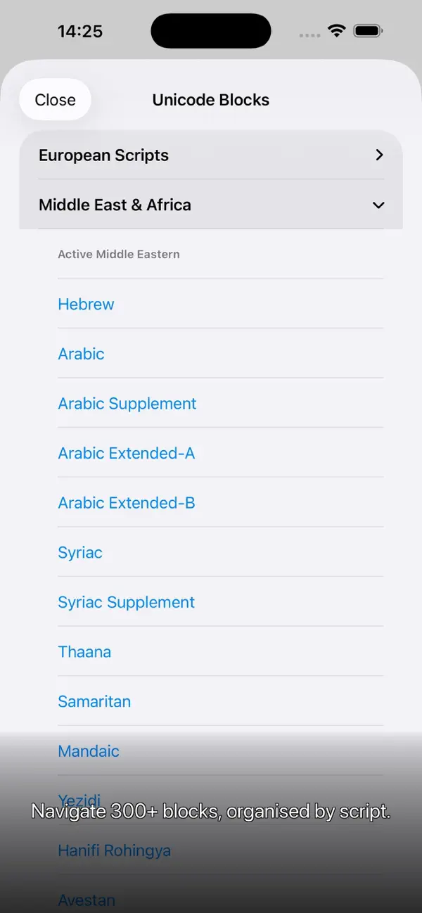 #5. Unicode Companion (iOS) De: Martin Bocker Dr
