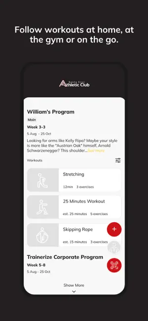 Santa Cruz Athletic Club screenshot 3